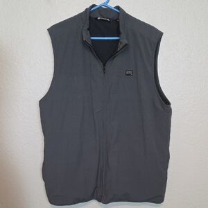 Travis Mathew Charcoal Golf Vest Size XL
